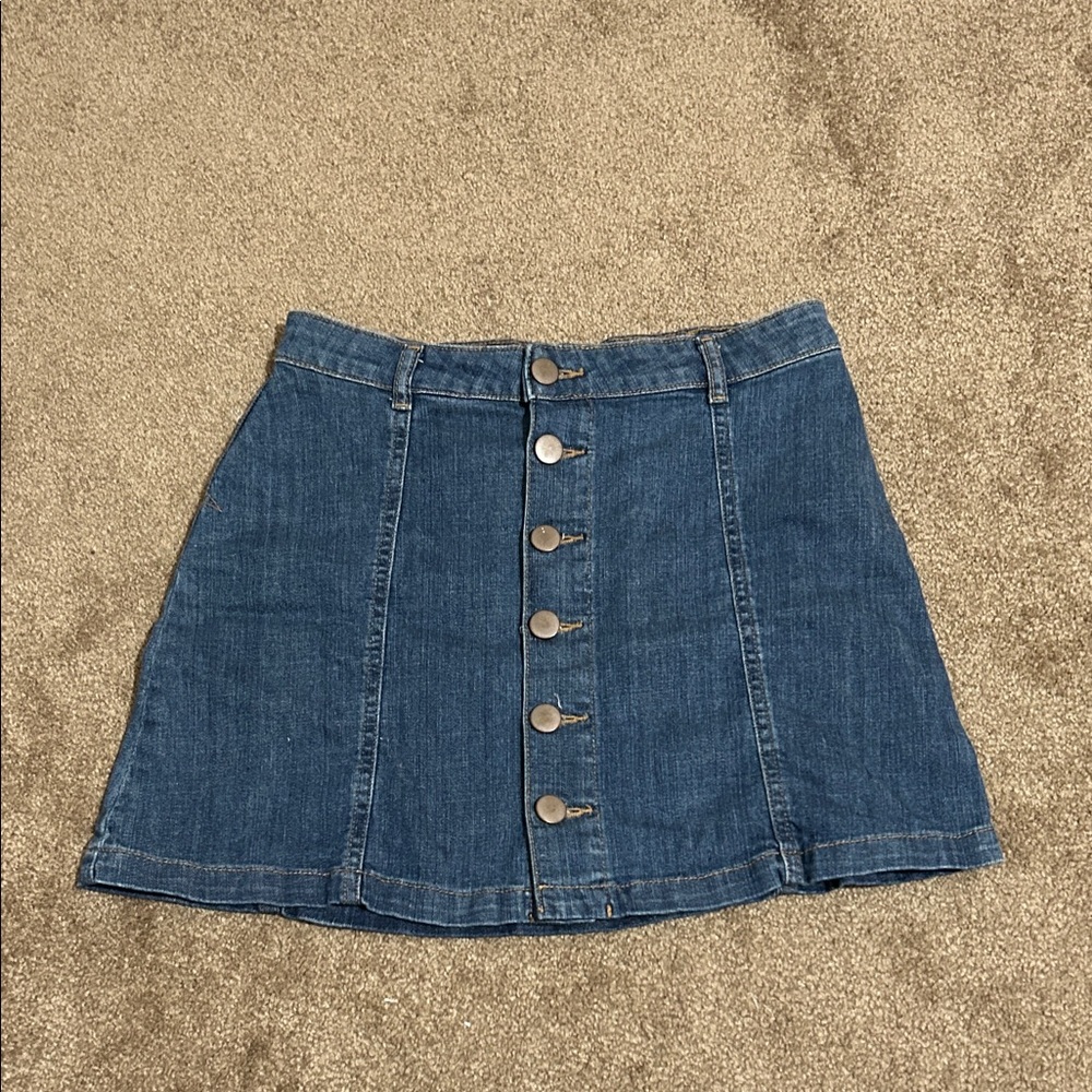 2/$15 Mini skirt / A-Line Denim Skirt